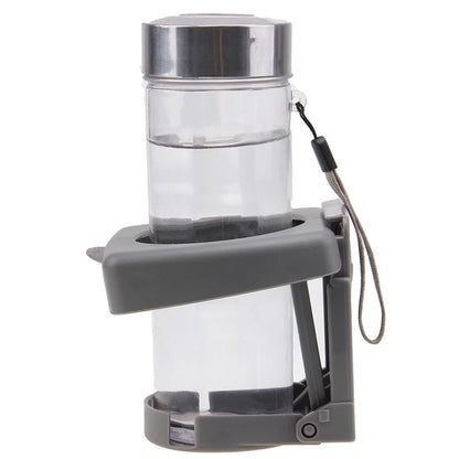 Car Air Vent Multifunctional Drink Holder Car Mug Stand Ashtray Rack(Gray) by buy2fix