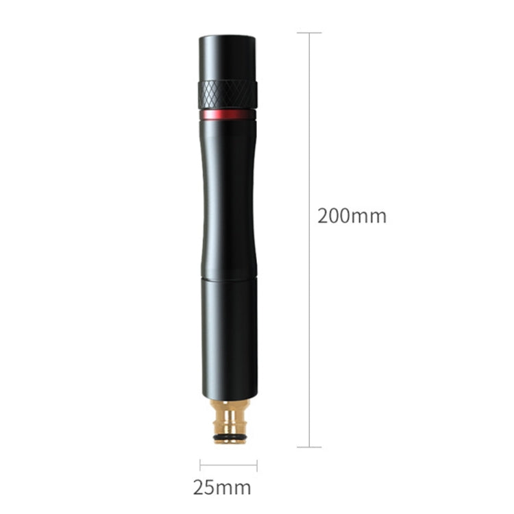 Straight Car Wash Watering Sprinkler High Pressure Garden Irrigation(Black) - Watering & Irrigation by buy2fix | Online Shopping UK | buy2fix