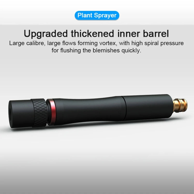 Straight Car Wash Watering Sprinkler High Pressure Garden Irrigation(Black) - Watering & Irrigation by buy2fix | Online Shopping UK | buy2fix