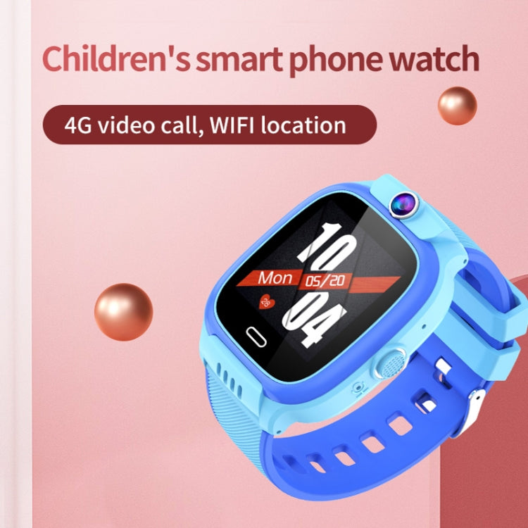Y36 1.44-inch 4G Video Call Waterproof Smart Children Phone Watch with SOS Function(Black) by buy2fix
