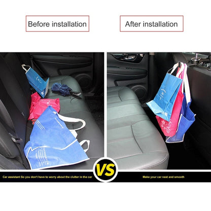 Car Back Seat Double Hook Phone Holder, Color: Red by buy2fix