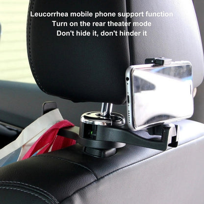Car Back Seat Double Hook Phone Holder, Color: Red by buy2fix