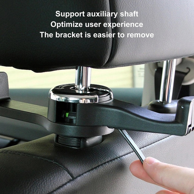 Car Back Seat Double Hook Phone Holder, Color: Blue by buy2fix