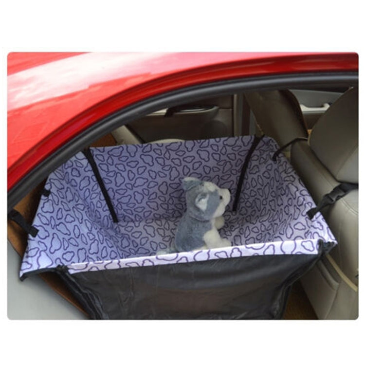 Car Single Seat Waterproof Pet Seat Protective Pad, Color: Green Cloud by buy2fix