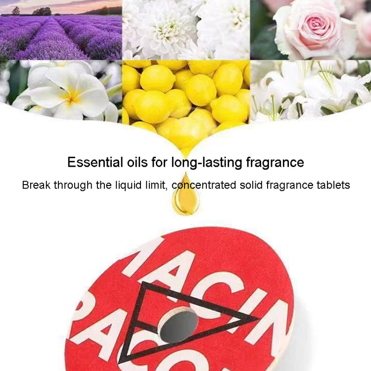 Gramophone+3pcs Refill Aroma Car Aroma Diffuser Air Vent Rotating Retro Gramophone Fragrance Diffuser Ornament by buy2fix