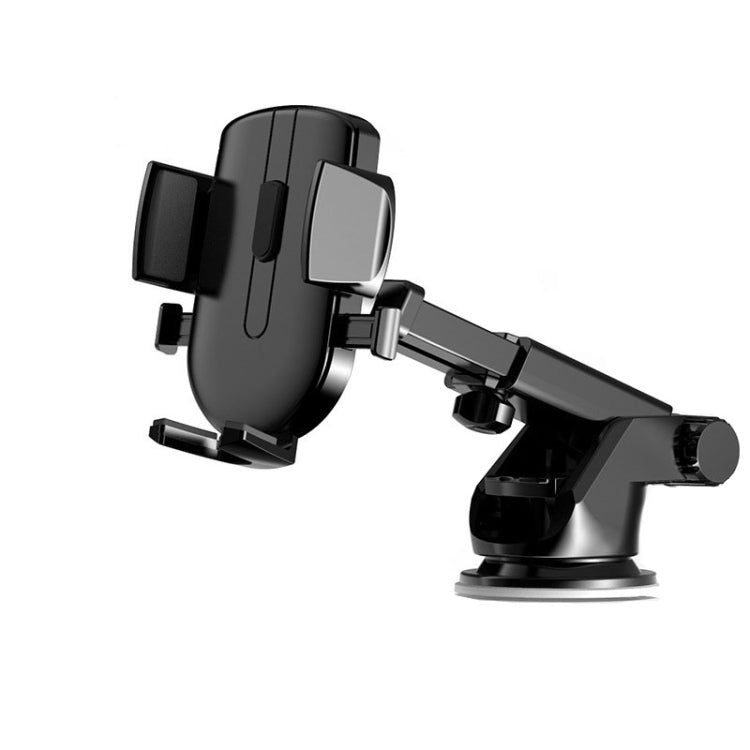 Suction Cup Model Car Cell Phone Telescopic Holder Universal Automobile Navigation Bracket(Black) by buy2fix