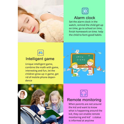 Q19 1.44-inch 2G Network 360-degree Rotating Positioning Camera Smart Waterproof Children Calling Watch(Green) by buy2fix