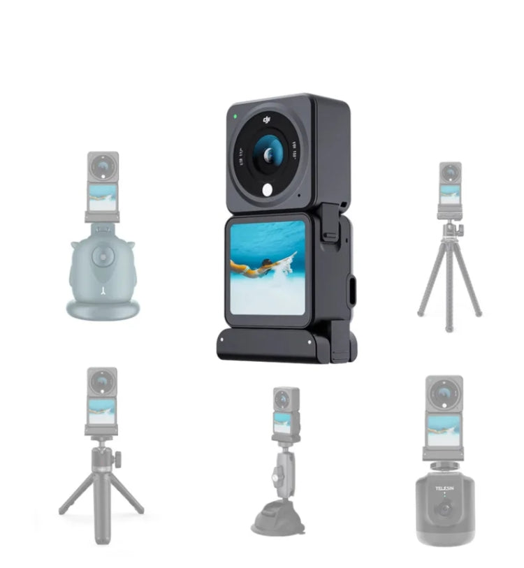 For DJI Osmo Action 4 / 3 / 2 Magnetic Adapter Tripod Connector 1/4 Inch Thread - Mount & Holder by buy2fix | Online Shopping UK | buy2fix