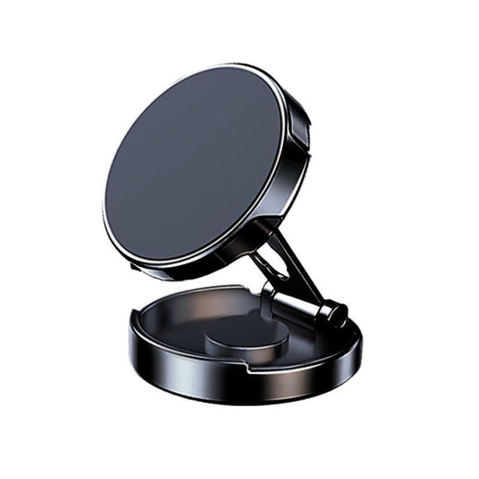 Magnetic Car Phone Holder Automobile Rotatable Multifunctional Folding Stands(Black) by buy2fix