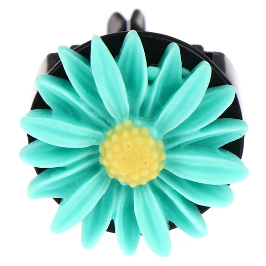 Colorful Resin Daisy Car Air Vent Aromatherapy Decorative Clip, Color: Blue by buy2fix
