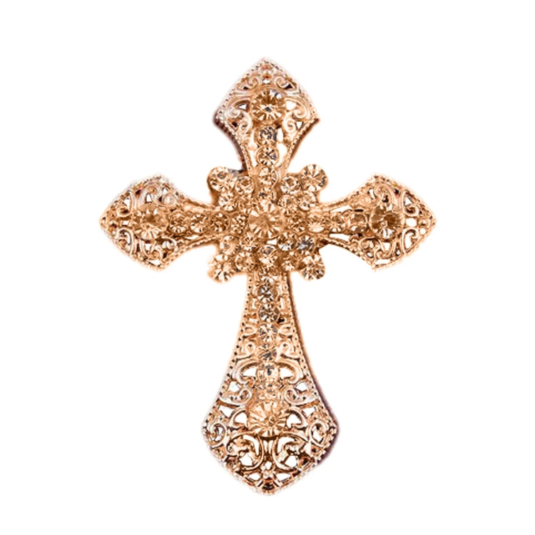 Metal Cross Car Air Outlet Decorative Aromatherapy Clip(Gold) by buy2fix