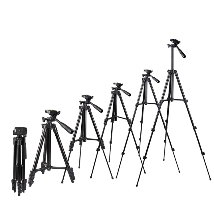 Portable Aluminum DSLR Camera Live Tripod Photography Retractable Landing Bracket, Specification: 102cm Tripod+Clip+Bag - Tripods by buy2fix | Online Shopping UK | buy2fix