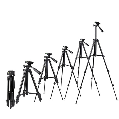 Portable Aluminum DSLR Camera Live Tripod Photography Retractable Landing Bracket, Specification: 102cm Tripod+Clip+Bag - Tripods by buy2fix | Online Shopping UK | buy2fix