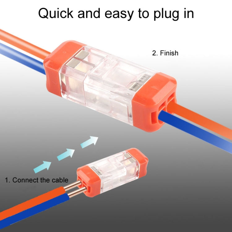 4pcs Direct Insertion Of Quick Terminal Block Wire Connector Clamps, Model: NC-736 - Connectors & Terminals by buy2fix | Online Shopping UK | buy2fix