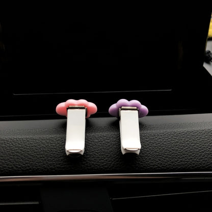Resin Cartoon Cloud Car Air Outlet Decorative Clip(Random Color Delivery) - Air Conditioning System by buy2fix | Online Shopping UK | buy2fix