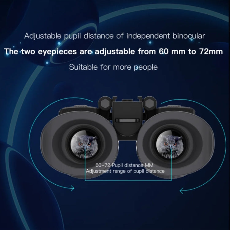 NV8300 Adjustable Pupil Distance Headset Night Vision Device 3D HD Digital Binoculars Outdoor Infrared Night Vision Telescope by buy2fix
