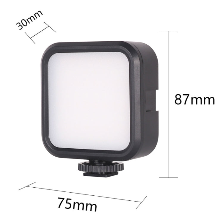Portable Phone Desktop Live Fill Light Mini Pocket Light Shooting Camera Fill Lamp, Style: RGB Full Color With Hot Boots+Clip -  by buy2fix | Online Shopping UK | buy2fix