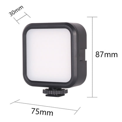 Portable Phone Desktop Live Fill Light Mini Pocket Light Shooting Camera Fill Lamp, Style: RGB Full Color With Hot Boots+Clip -  by buy2fix | Online Shopping UK | buy2fix
