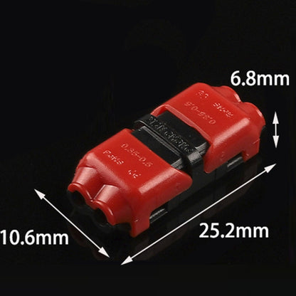 Straight Plug Quick Terminal Block No Strip Multifunctional Wire Connector, Model: H2 - Connectors & Terminals by buy2fix | Online Shopping UK | buy2fix