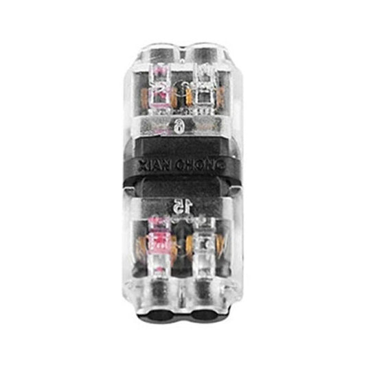 Straight Plug Quick Terminal Block No Strip Multifunctional Wire Connector, Model: H2-T - Connectors & Terminals by buy2fix | Online Shopping UK | buy2fix