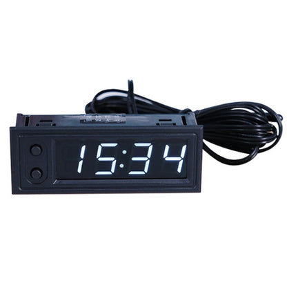 5V/12V WIFI Network Automatic Time Synchronization Digital Electronic Clock Module, Color: White - Clocks & Car Meters by buy2fix | Online Shopping UK | buy2fix