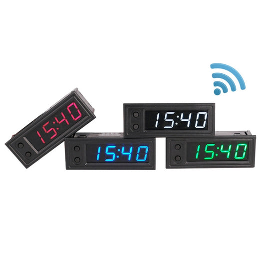 5V/12V WIFI Network Automatic Time Synchronization Digital Electronic Clock Module, Color: Red - Clocks & Car Meters by buy2fix | Online Shopping UK | buy2fix
