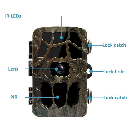 H982 4K Infrared Waterproof Induction Night Vision Monitor Animal HD Outdoor Cameras(Camouflage) - Hunting Cameras by buy2fix | Online Shopping UK | buy2fix