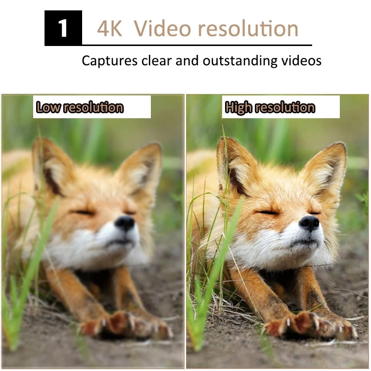 H982 4K Infrared Waterproof Induction Night Vision Monitor Animal HD Outdoor Cameras(Camouflage) - Hunting Cameras by buy2fix | Online Shopping UK | buy2fix