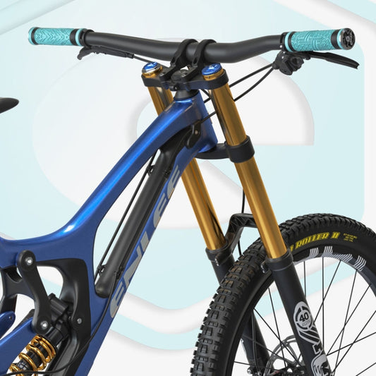 ENLEE E-235151 1pair Silicone Bicycle Covers Mountain Bike Cycling Grips With Handlebar Blocking(Light Green) - Bicycle Grips by ENLEE | Online Shopping UK | buy2fix