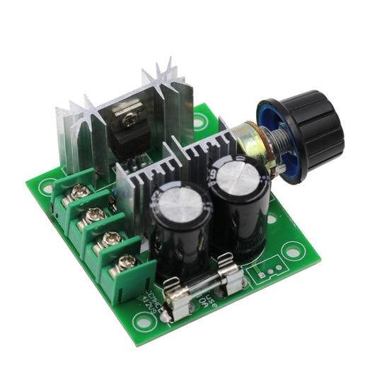 12V-40V 10A DC Motor Speed Controller PWM Stepless Speed Switch, Style: Without Stand - Power Module by buy2fix | Online Shopping UK | buy2fix