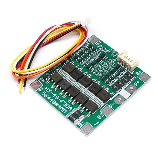 4 S 14.8V / 12.8V 30A Lithium Battery Protective Plate With Equalizer Lithium Iron Phosphate Battery Protection Board(3.7V Lithium) - Sensor Module by buy2fix | Online Shopping UK | buy2fix
