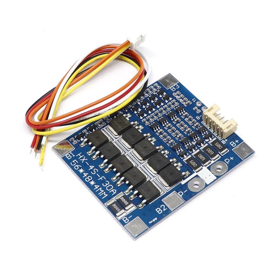 4 S 14.8V / 12.8V 30A Lithium Battery Protective Plate With Equalizer Lithium Iron Phosphate Battery Protection Board(3.2V LiFePO4) - Sensor Module by buy2fix | Online Shopping UK | buy2fix