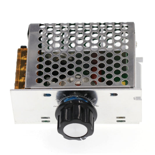 SCR Electronic Voltage Regulator Dimmer, Speed Regulation, Temperature Regulation, With Fuse Housing - Motor & Controller by buy2fix | Online Shopping UK | buy2fix