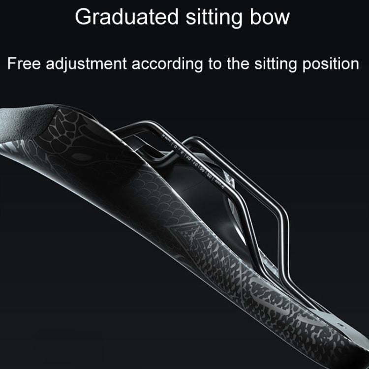 ENLEE ZD-B834 Bicycle Cushion Saddle Mountain Bike Shock Absorbing Seat, Style: Beauty by ENLEE