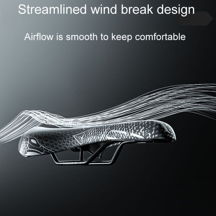 ENLEE ZD-B834 Bicycle Cushion Saddle Mountain Bike Shock Absorbing Seat, Style: Beauty by ENLEE