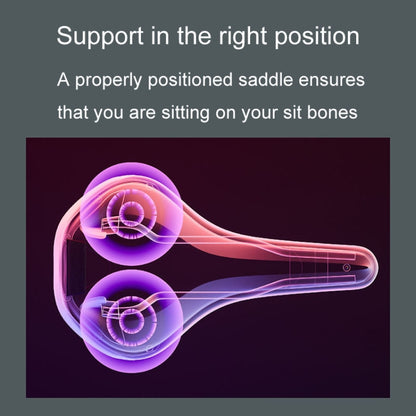 ENLEE ZD-B834 Bicycle Cushion Saddle Mountain Bike Shock Absorbing Seat, Style: Beauty by ENLEE