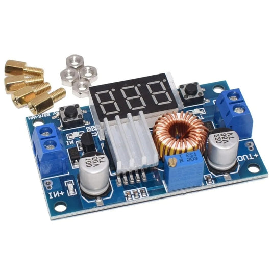 XL4015E 5A 75W DC-DC Adjustable Step-Down Module Regulated Power Supply Module With Voltage Display - Power Module by buy2fix | Online Shopping UK | buy2fix