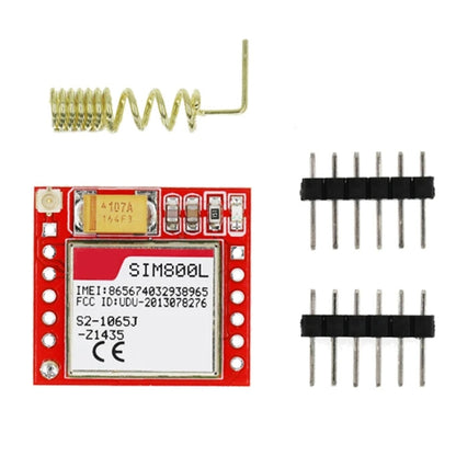 SIM800L GPRS Adapter Board GSM Module Micro SIM Card Core Board GSM Mod(Without Antenna) - Arduino Nucleo Accessories by buy2fix | Online Shopping UK | buy2fix