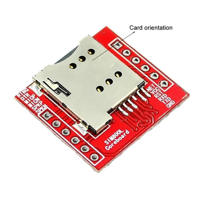 SIM800L GPRS Adapter Board GSM Module Micro SIM Card Core Board GSM Mod(Without Antenna) - Arduino Nucleo Accessories by buy2fix | Online Shopping UK | buy2fix