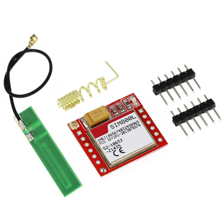 SIM800L GPRS Adapter Board GSM Module Micro SIM Card Core Board GSM Mod(Without Antenna) - Arduino Nucleo Accessories by buy2fix | Online Shopping UK | buy2fix