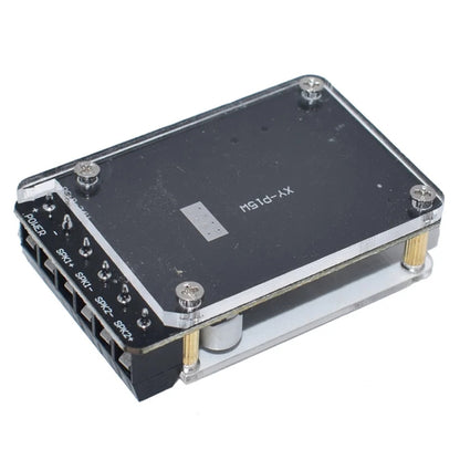 XY-P15W 10W/15W/20W Stereo Bluetooth Amplifier Board 12V/24V Digital Amplifier Module(With Shell) - Breadboard / Amplifier Board by buy2fix | Online Shopping UK | buy2fix