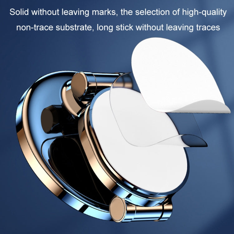 Magnetic Car Mobile Phone Adhesive Folding Navigation Holder(Black) by buy2fix