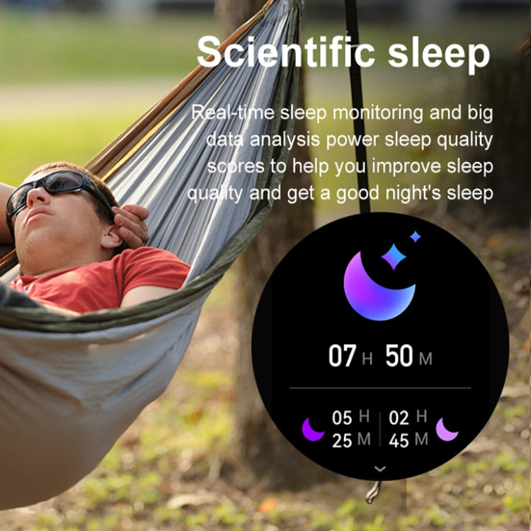 K62 1.43 Inch Waterproof Bluetooth Call Weather Music Smart Sports Watch, Color: Silver Three-bead Steel by buy2fix