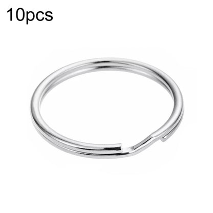 10pcs 1.5 X 25mm Key Holder Ring Metal Key Chain Charm Ring by buy2fix