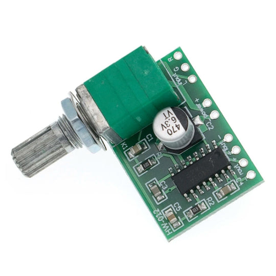PAM8403 Mini 5V Digital Amplifier Board USB Power Supply Good Sound Effect, Specification: With Potentiometer