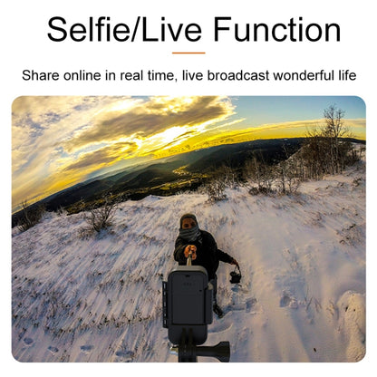 4K/30FPS 5G/2.4G HD Night Video Outdoor Waterproof Riding Record Thumb Camera, Spec: Standard Black by buy2fix