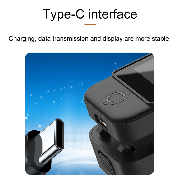 4K/30FPS 5G/2.4G HD Night Video Outdoor Waterproof Riding Record Thumb Camera, Spec: Battery White by buy2fix