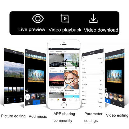 4K/30FPS 5G/2.4G HD Night Video Outdoor Waterproof Riding Record Thumb Camera, Spec: Battery White by buy2fix