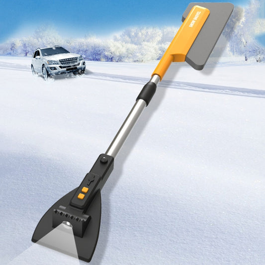 Car Multifunctional Telescopic Snow Shovel Glass Defrost De-icing Brush Winter Cleaning Tools, Spec: Ordinary - Ice Scraper by buy2fix | Online Shopping UK | buy2fix