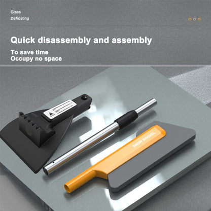 Car Multifunctional Telescopic Snow Shovel Glass Defrost De-icing Brush Winter Cleaning Tools, Spec: Ordinary - Ice Scraper by buy2fix | Online Shopping UK | buy2fix